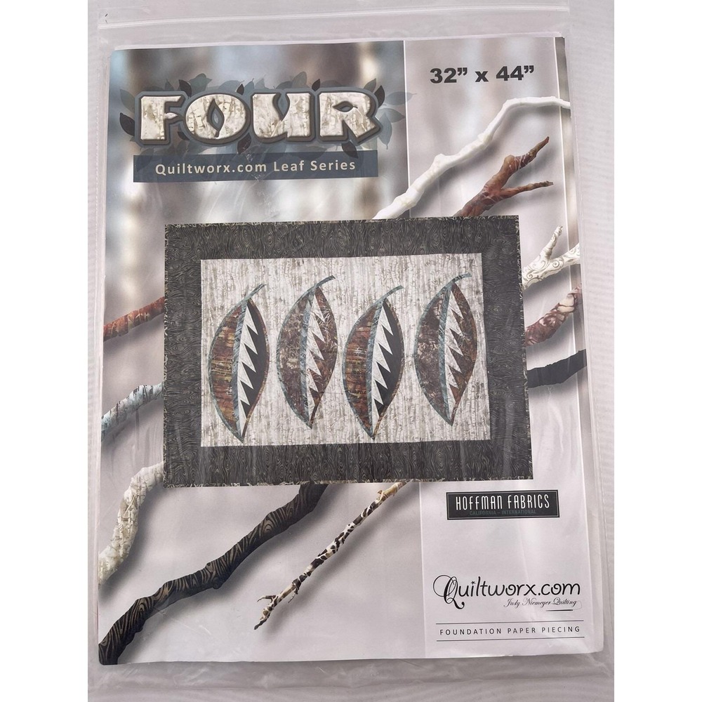 Four: Quiltworx.com‎ Leaf Series Foundation Paper Piecing Pattern